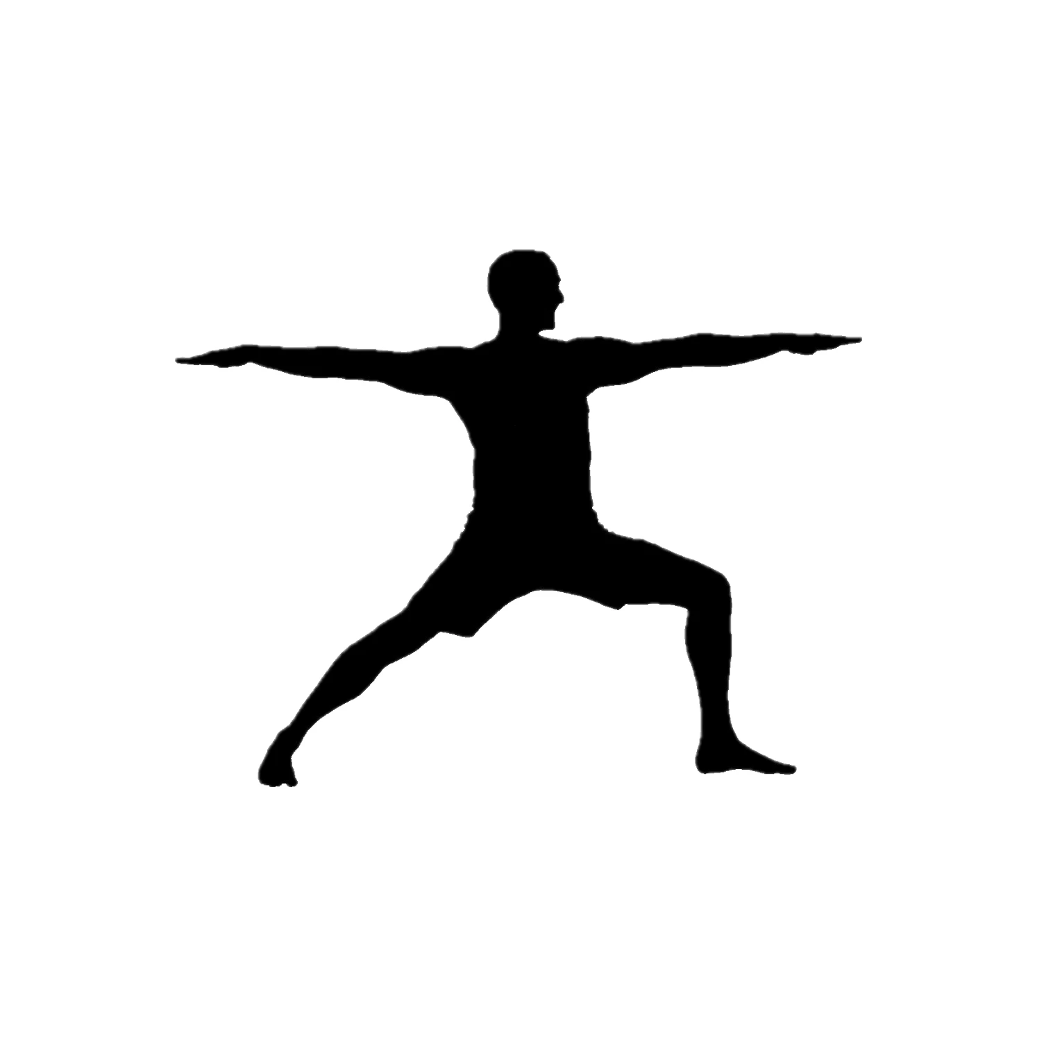 Yoga pose illustration